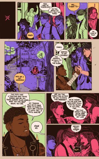 Blade Maidens Closed Fist page 22
