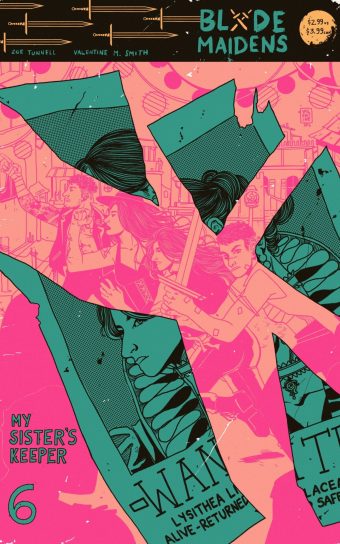 Blade Maidens Cover Issue 6