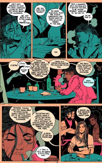 Blade Maidens Dead Water Page 1