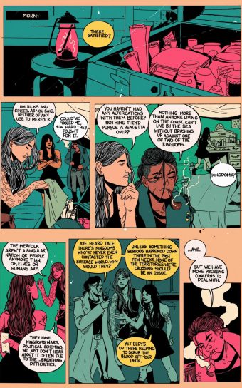 Blade Maidens Dead Water Page 12