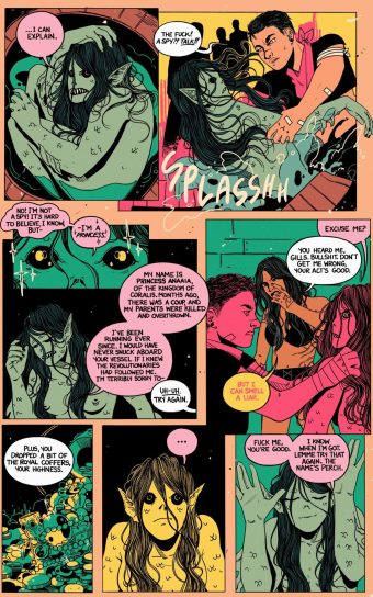Blade Maidens Dead Water Page 18
