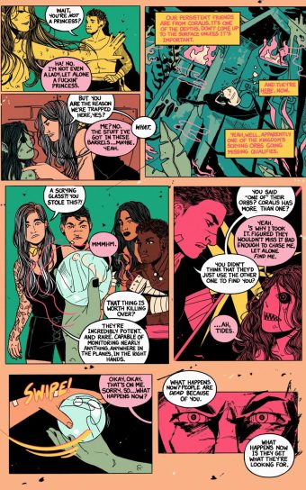 Blade Maidens Dead Water Page 19