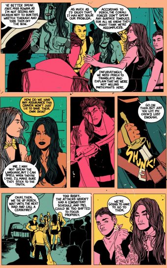 Blade Maidens Dead Water Page 20