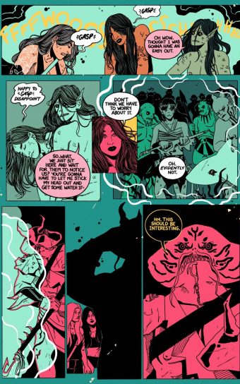 Blade Maidens Dead Water page 23