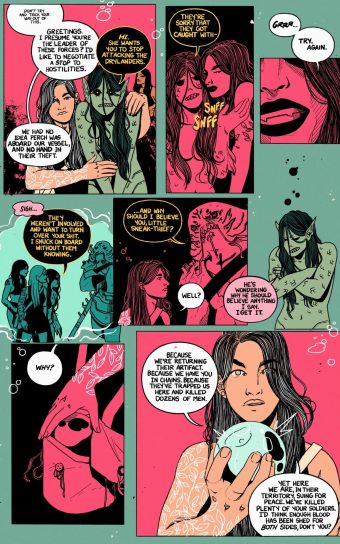 Blade Maidens Dead Water page 24