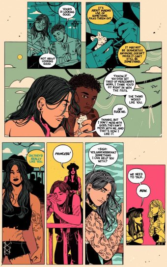 Blade Maidens Dead Water page 4