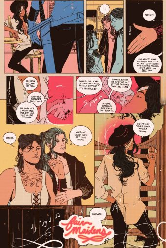 Mel comes to an agreement with Ser and makes her exit.